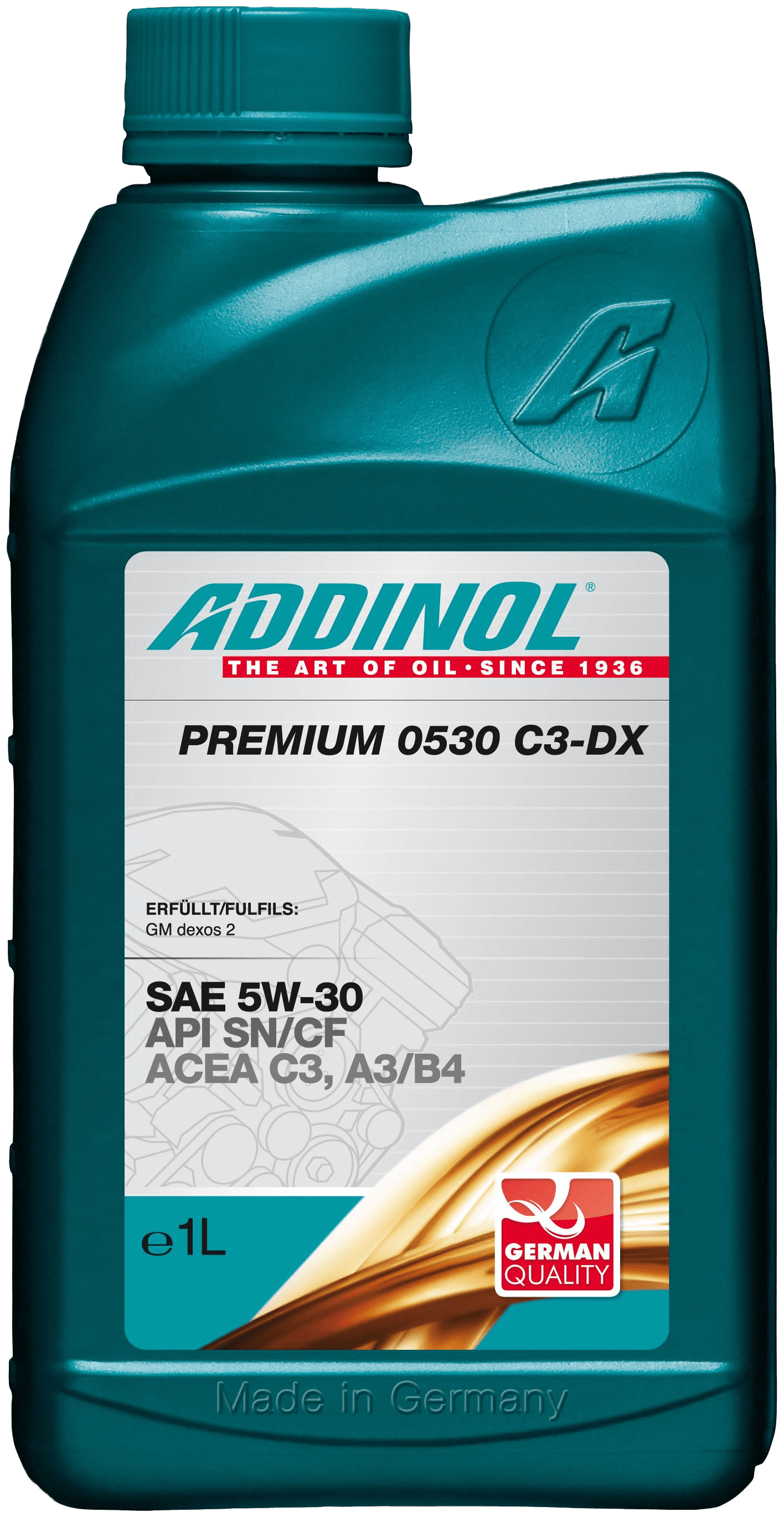 Моторное масло Addinol Premium 0530 C3-DX 5W-30, 1л